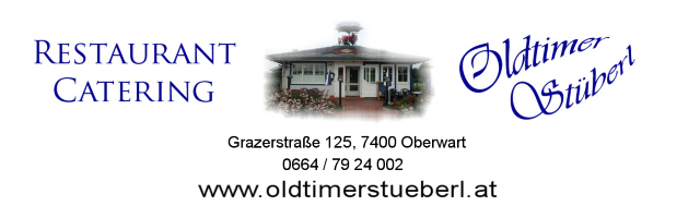 Oldtimer Stüberl Logo Querformat